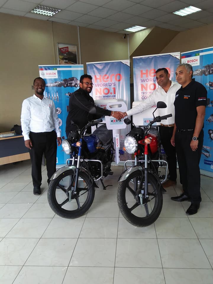 LtdRyce's tweet photo. Official Handover of Hero Motorbikes to Bosch... https://t.co/c1BDHb2Trk