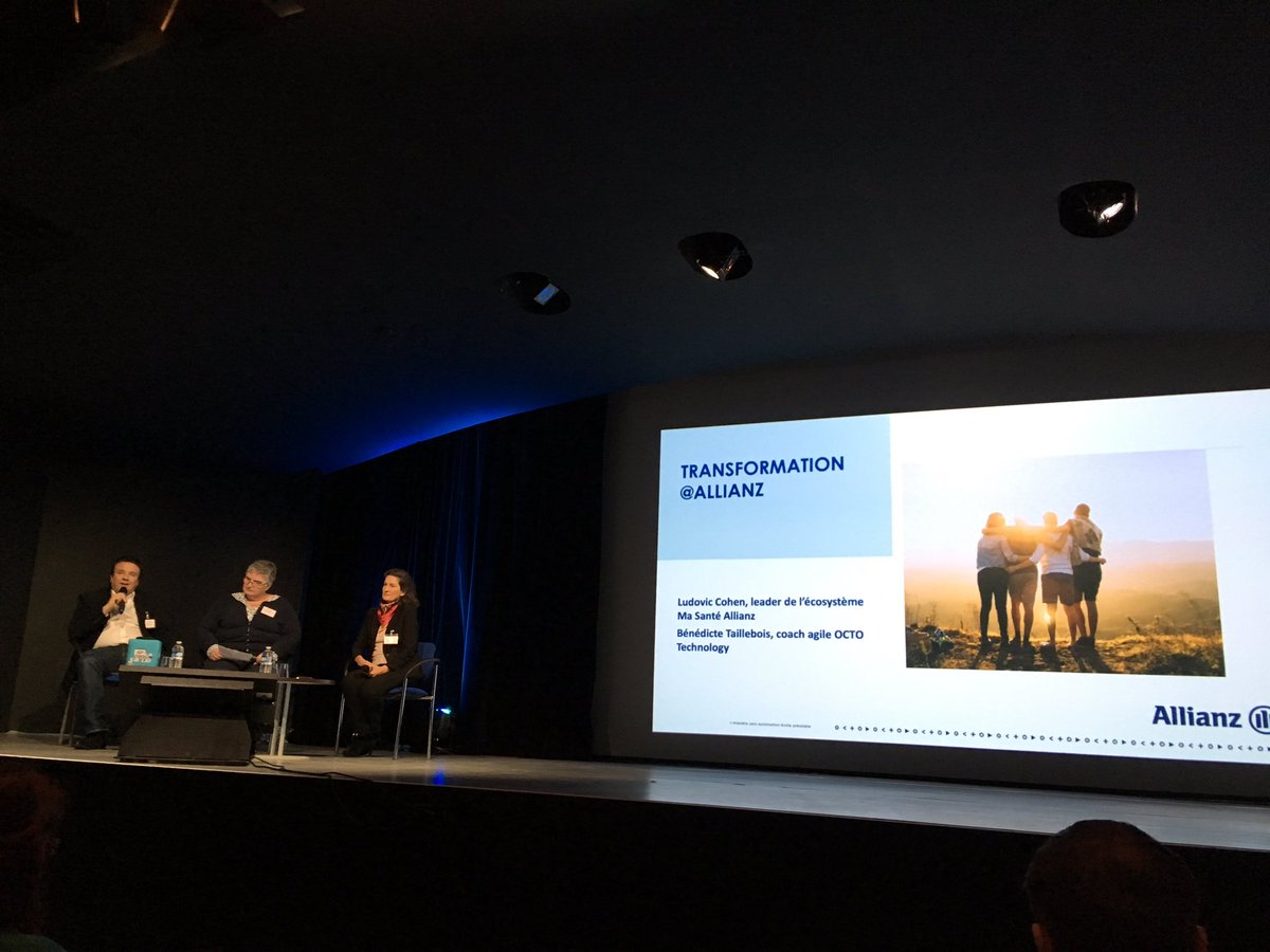 ceurendj's tweet image. 1er témoignage de Ludovic Cohen d’Allianz au #OCTOEvents. « L’ancrage au niveau du top management est clef, on ne peut pas demander à l’entreprise et aux collaborateurs de se transformer si le Comex ne change pas sa façon de fonctionner » ! @OCTOTechnology