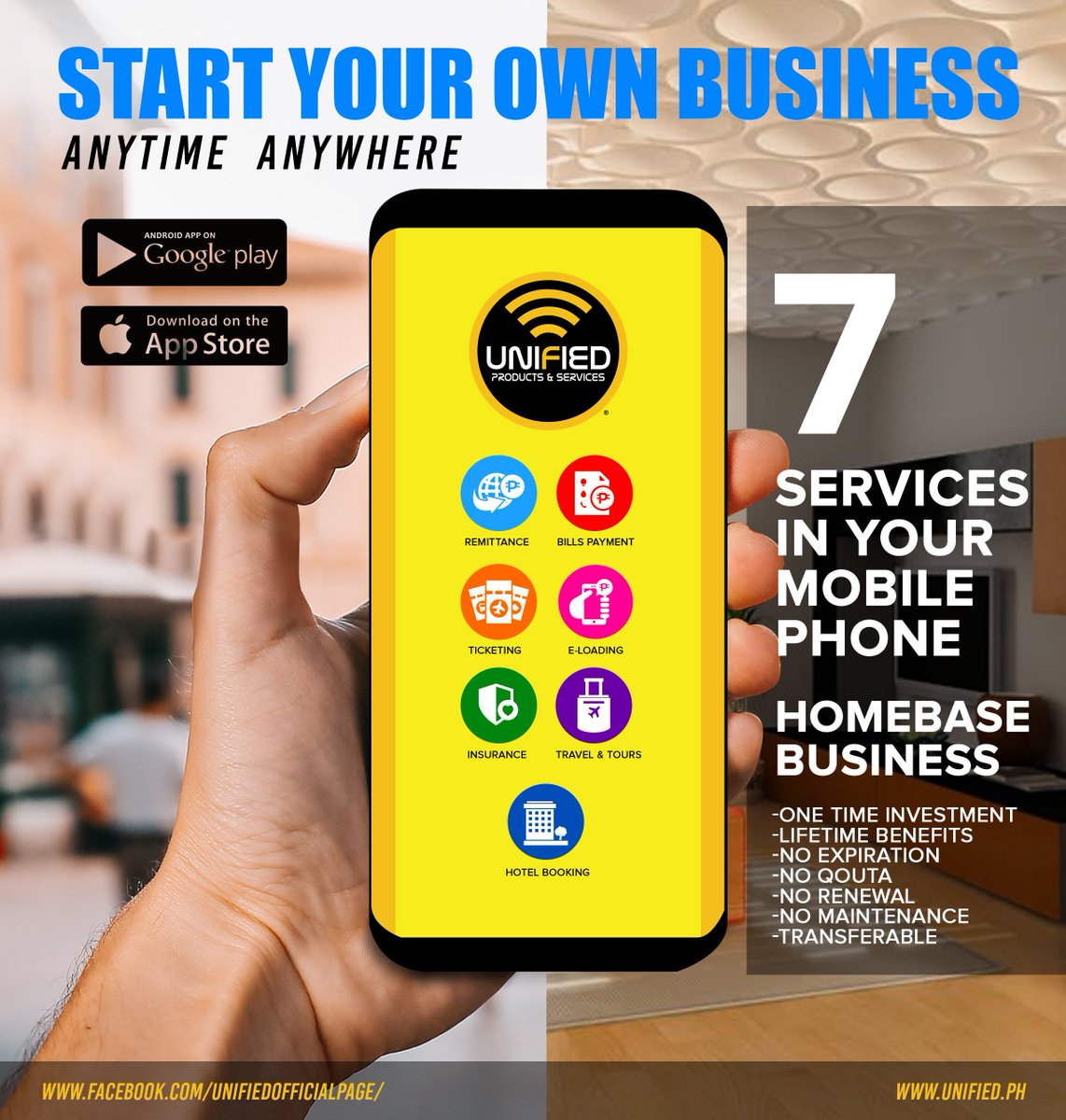 Tweet us back if you like it 😉

#onlinebusiness 
#homebasedbusiness 
#unified
