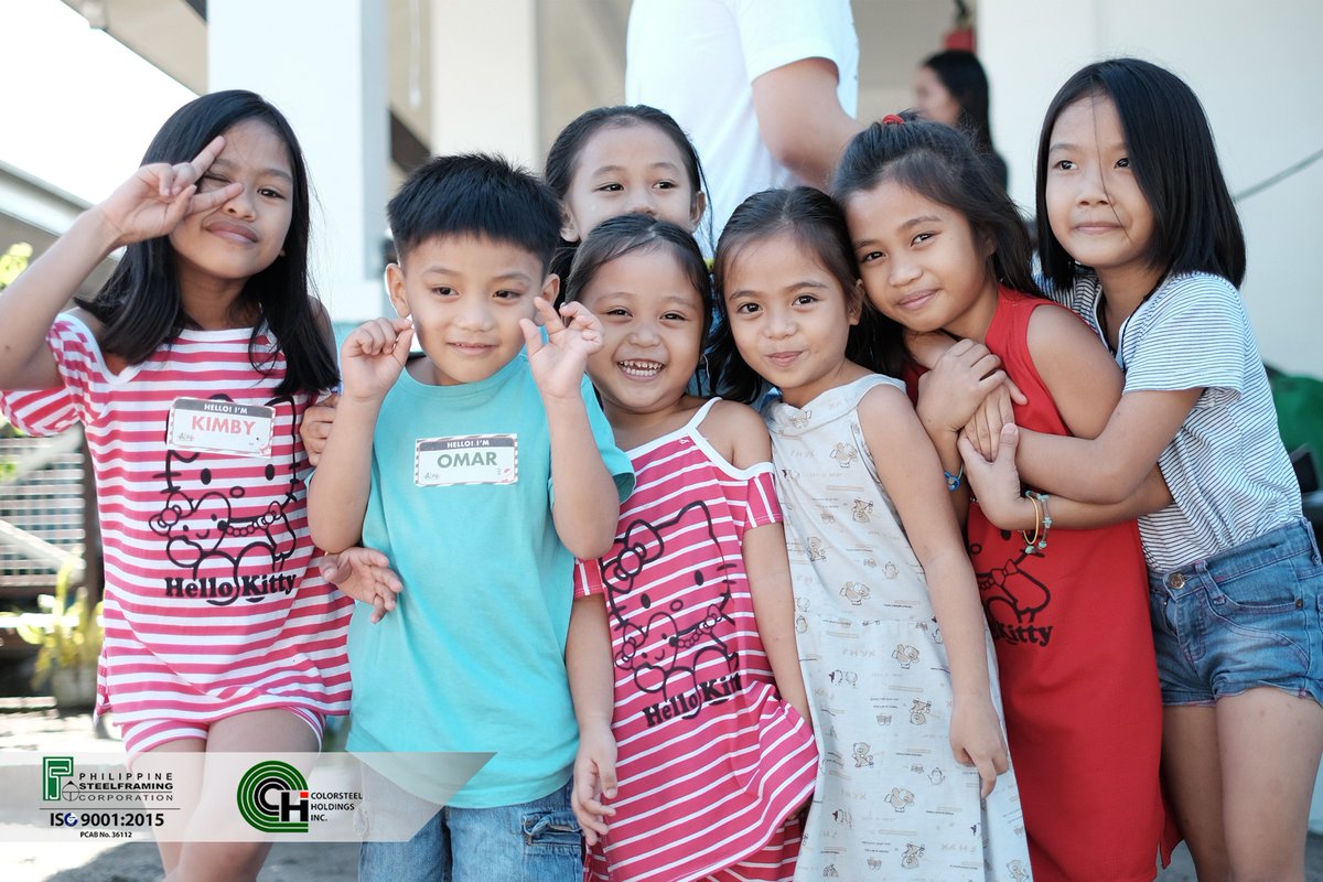 PhSteelFraming's tweet photo. PSC together with Colorsteel’s annual Christmas outreach program,“ALAY : Taos-Pusong Alay Para sa Paskong Makulay”, hopes to bring happiness again, this time at Duyan ni Maria Children’s home.
Lets all give love on Christmas!
#PSC #Colorsteel #Christmas #Alay #OutreachProgram https://t.co/IacmhKXBtD
