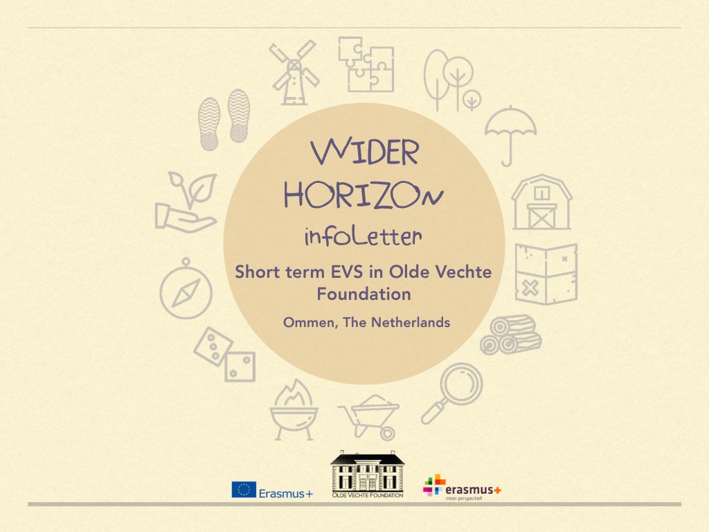 Olde_Vechte's tweet photo. We are happy to announce that places are now open for the 14th edition of our short-term EVS project: "Wider Horizon"! This is an ... https://t.co/jqw05Awl6I https://t.co/1elfL1v5aN