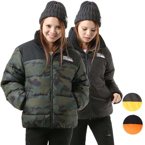 Uzivatel ムラサキスポーツ ムラスポ Na Twitteru ダウンジャケットの出番 First Down ムラサキスポーツでは限定カラーの Camo柄 もご用意ございます リバーシブルは使い勝手抜群のブラックカラーで どんなコーディネートにもマッチします ぜひお近くの