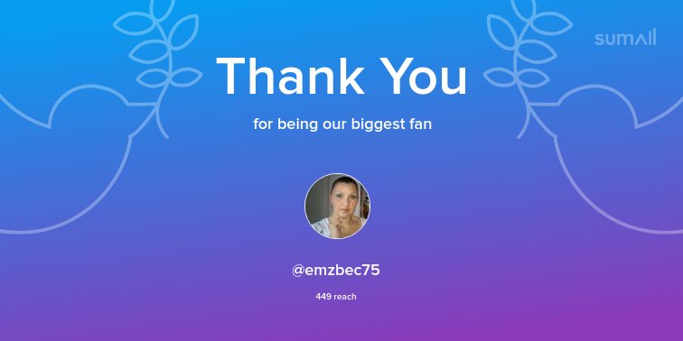 Our biggest fans this week: <a href="/emzbec75/">Emma Rose</a>. Thank you! via sumall.com/thankyou?utm_s…