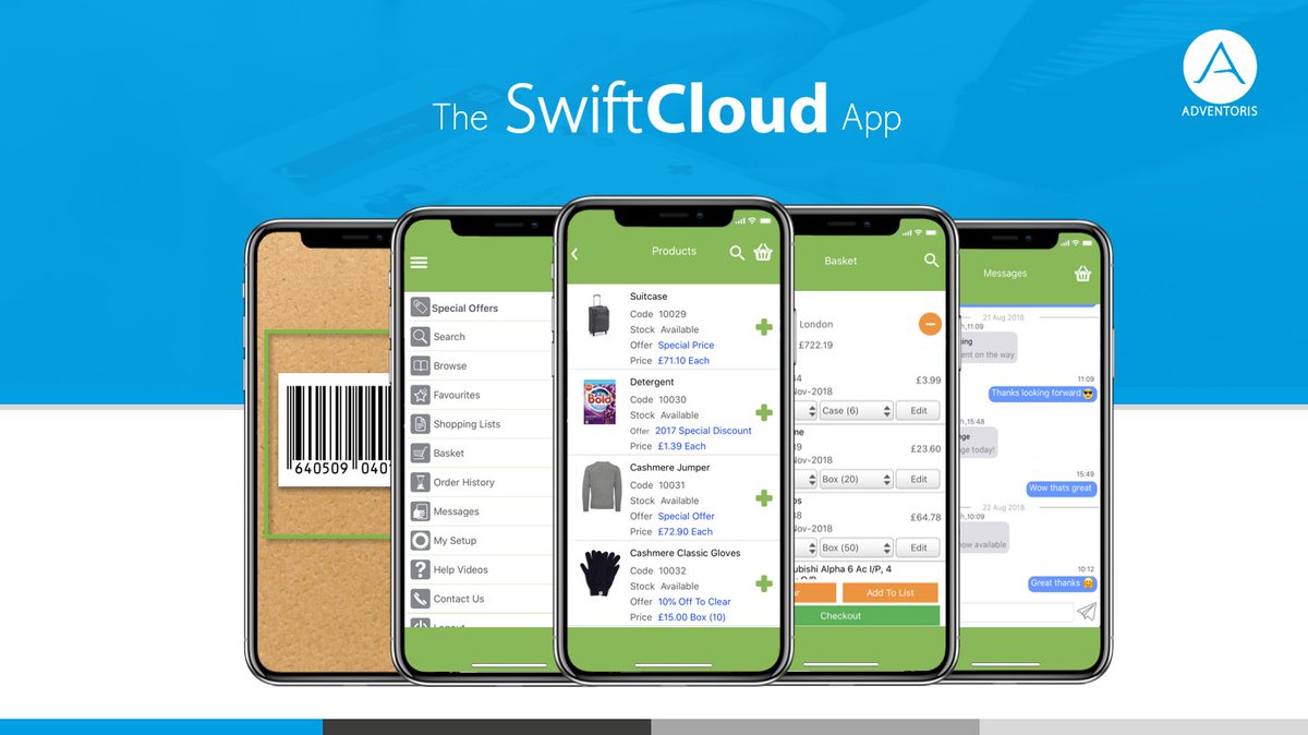 SwiftCloud's tweet image. #SwiftCloud opens up a new lightning fast ordering system for your customers allowing them to shop with ease, anytime of the day. Future-proofing your business.  #mobilization #b2bsales #b2bmarketing #b2bapp
