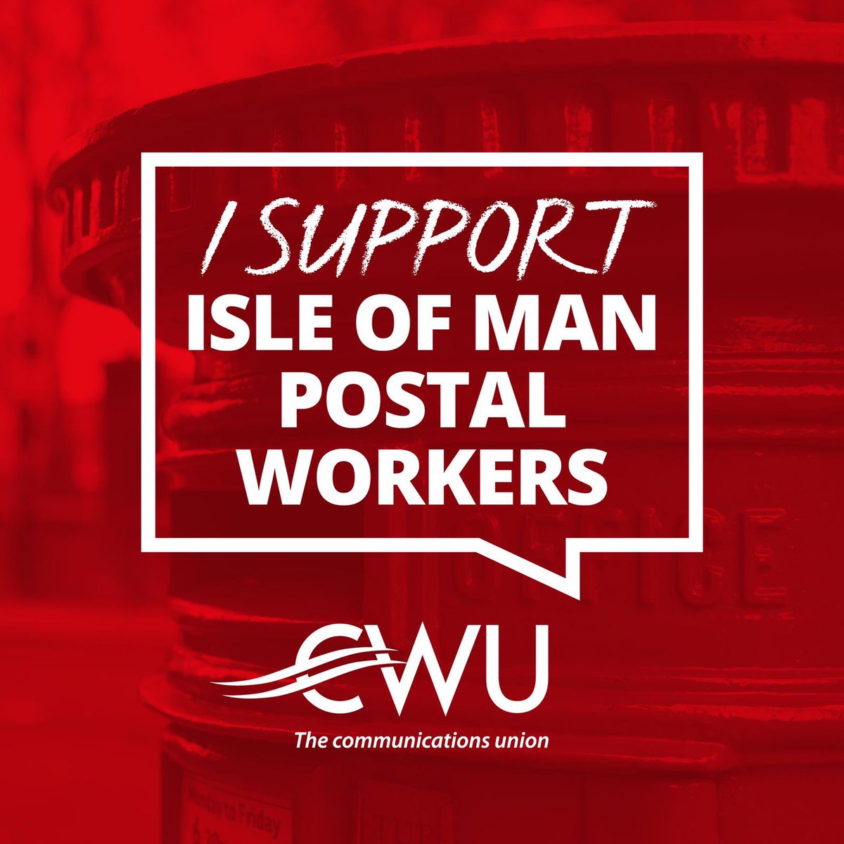 cwuEastern__No5's tweet photo. #solidarity to our brothers and sisters on the Isle of Man who are standing up to #FightForTheirFuture #TheCWU https://t.co/PlfcXaXzcA