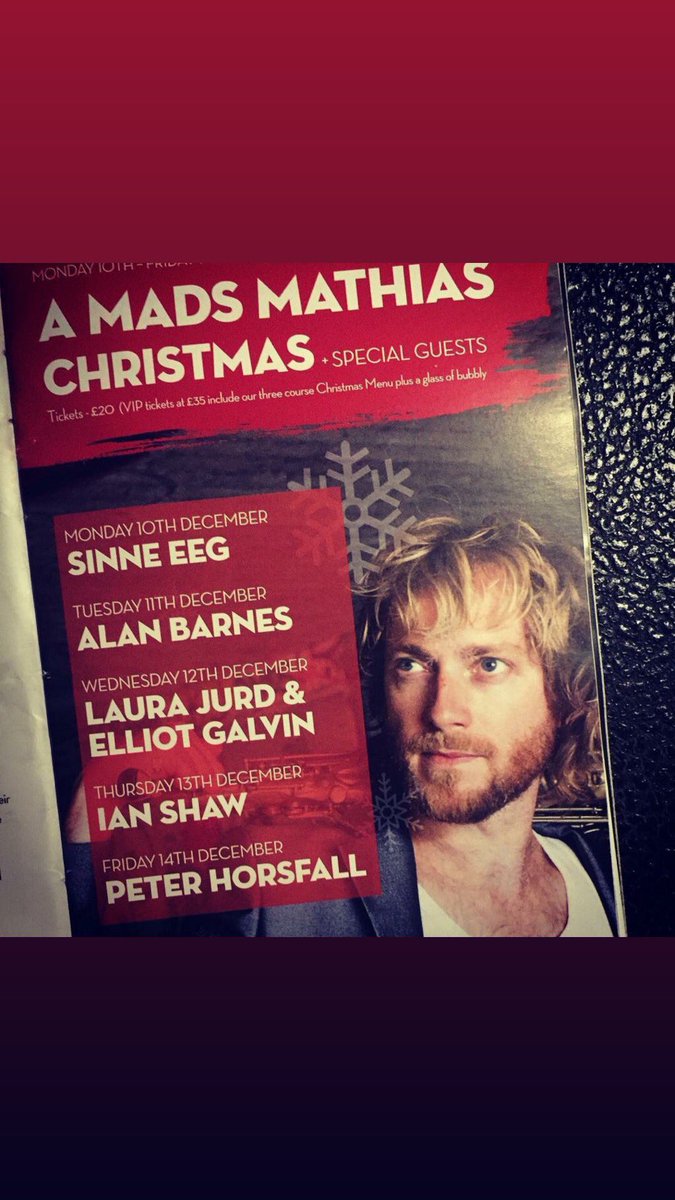 Back at #pizzaexpresssoho today with <a href="/ianshawjazz/">Ian Shaw</a> <a href="/mads_mathias/">Mads Mathias</a> @LCoMAlumni #ItsChristmas