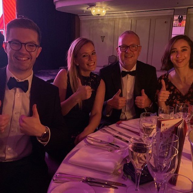 gradunique's tweet photo. Gradunique team celebrating being finals finalist for the Graduate Scheme of the Year https://t.co/DkQDKtFQth