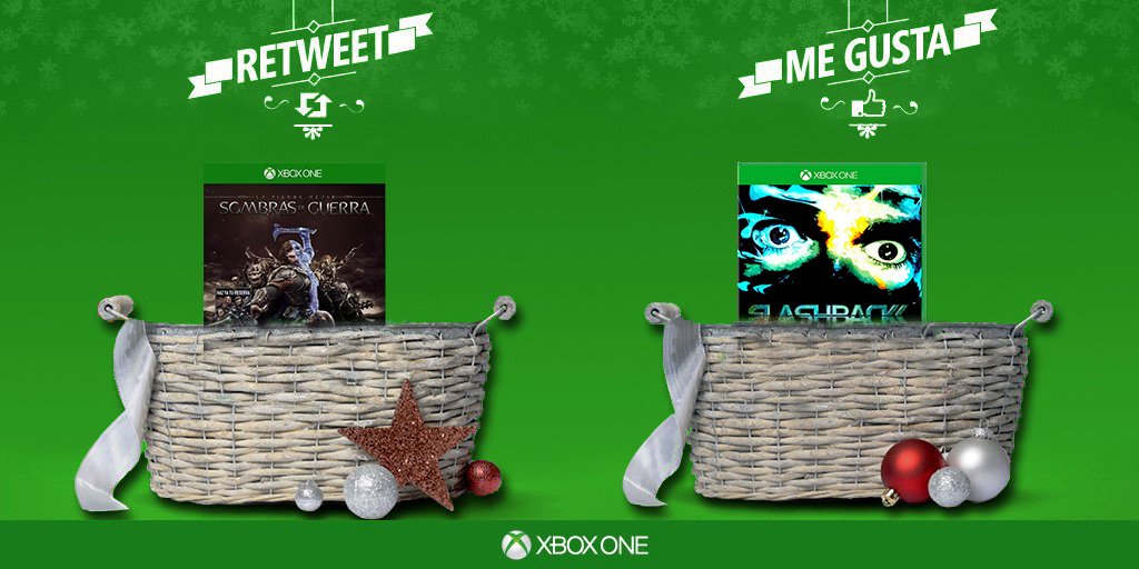 Xbox_Spain's tweet photo. Seguimos con #LasCestasdeXbox. Duelo de juegos digitales #SombrasdeGuerra  VS #Flashback.
Para participar:
-Residir en España
-Seguir a Xbox España
-RT o Me Gusta a tu preferido. El que obtenga más votos se sorteará entre los que hayan apostado por el ganador. https://t.co/gbQSXfWB8y