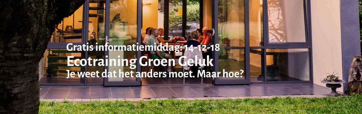 Wil je volgend jaar echt gaan werken aan je #footprint en dat gaan begrijpen vanuit natuur, groen en verbinding met de aarde? Kom dan morgen naar de #groenevrijdag #nijmegen informatiemiddag.facebook.com/events/2302179…