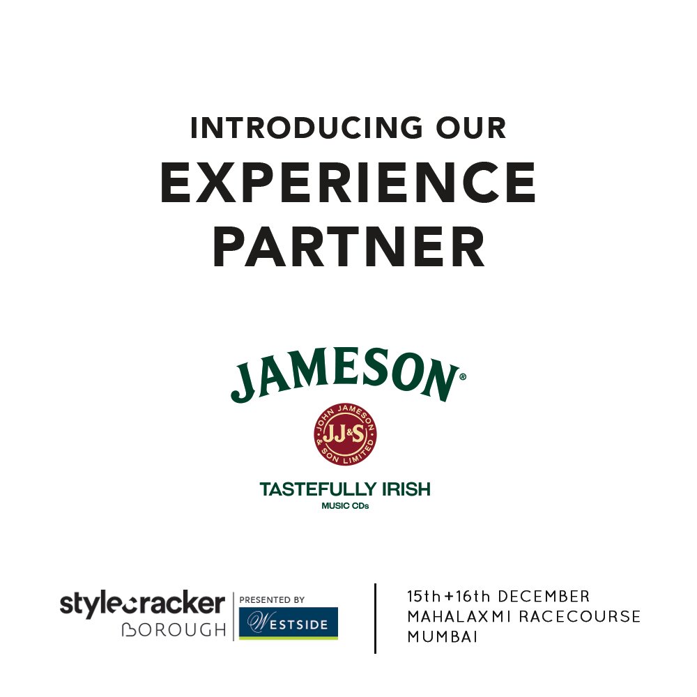 Style_Cracker's tweet photo. Meet our experience parter Jameson Irish Whiskey! Come find them at the #SCBorough this weekend at the Mahalaxmi Racecourse! https://t.co/aBy4hsriGP