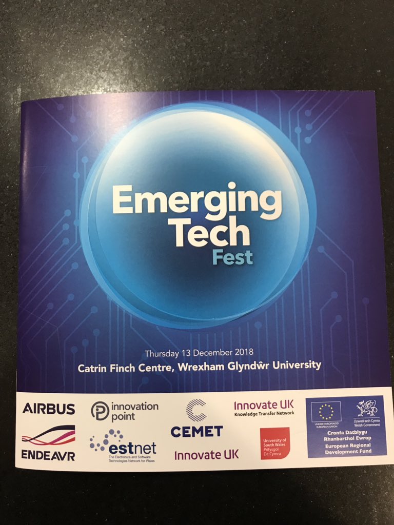 InnoPointCym's tweet photo. YB edrych ymlaen at dal i funny gyda’n ffrindiau yn y googled heddyw. #emergingtechfest https://t.co/t1xpSJmpiS