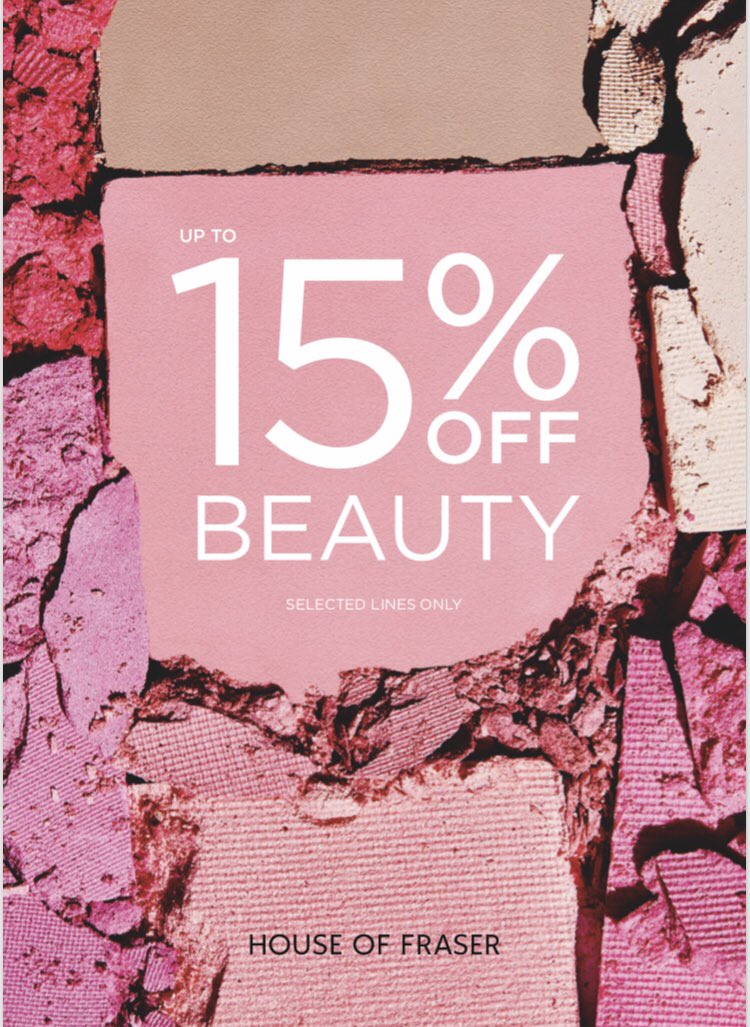 Fantastic offer starting today, 15% off Beauty &amp; 20% off Beauty Gift Sets until Monday 17th #altrincham #beauty #treatyourself