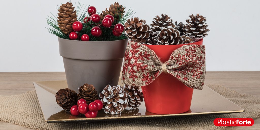 PlasticForte's tweet photo. Esta #Navidad optamos por una #decoracion #Diy con nuestras macetas decorativas. Y tú, ¿ya tienes la tuya?
.
.
.
#plasticforte #decoration #christmas #doityourself #tips #hogar https://t.co/sSnf39o0NO