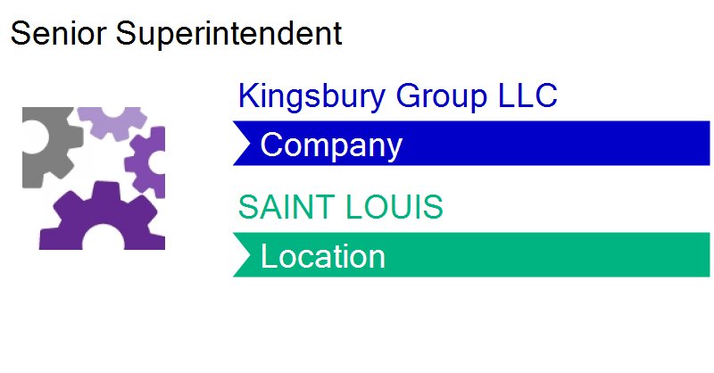 Job Opening: Senior Superintendent in SAINT LOUIS, MO! #jobs bit.ly/2SF3JTs job-openings.monster.com/Kingsbury-Grou…