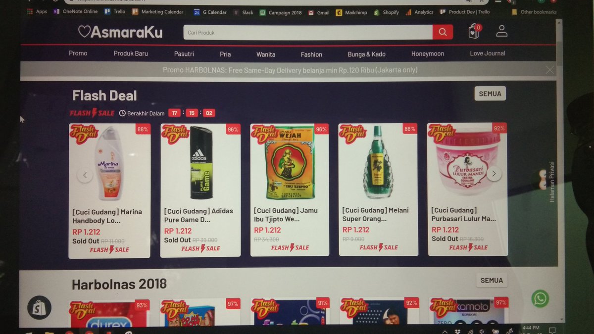 yuk Lovers jangan sampe ketinggalan FLASH SALE di websitenya AsmaraKu! ends in 17 hours so head over to our website now! 🏃

asmaraku.com