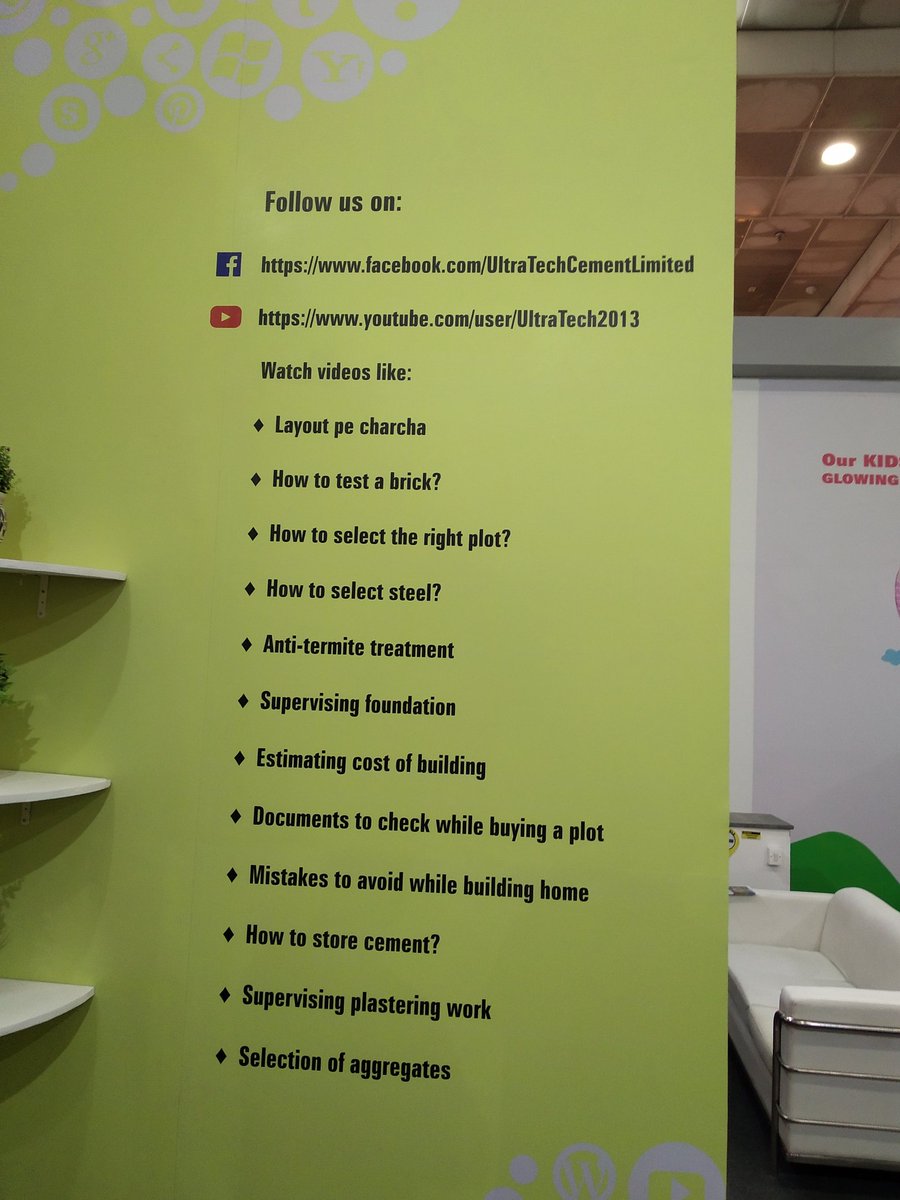 DeepuaKahin's tweet image. Some good tips from @UltraTechCement at #Acetech2018 #AceWithAmitabh