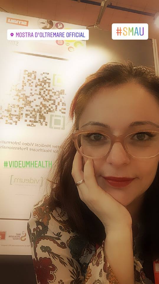 SaritaMamasita's tweet photo. Oggi allo #SMAU per parlare di #innovazione e #salutedigitale con #videum https://t.co/LMyRTDQZeO