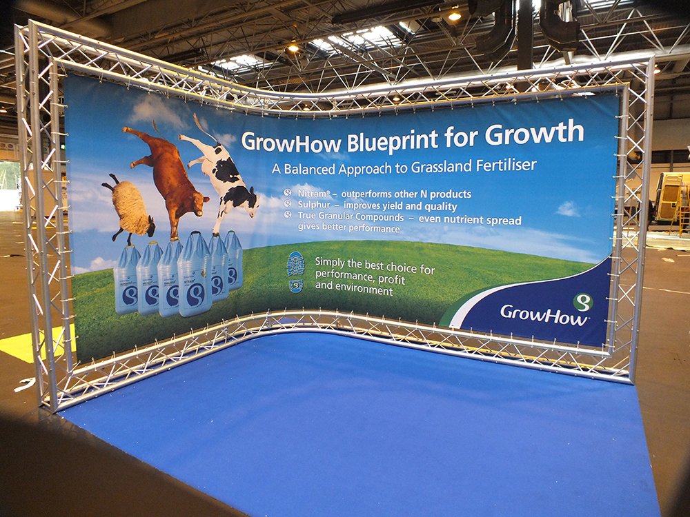 Working with a range of materials to bring different finishes to your exhibition stand or temporary structure can pay dividends. Head to trusslite.co.uk  to find out more! #Truss #Exhibition #ExhibitionStand
