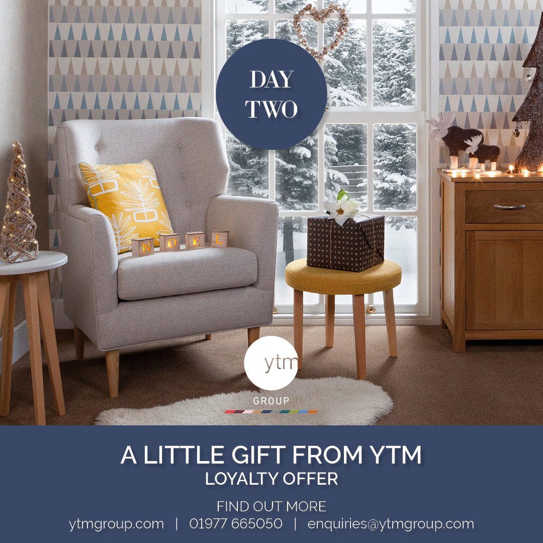 YTM CHRISTMAS COUNTDOWN Day 2 | Christmas has come early with a gift from us!
Thank you for your support this year. Let's make your January bank balance more bearable with a £100 voucher for orders over £1000! (Ts&amp;Cs apply)
See this brrr-illiant offer here ow.ly/fkjT30mY8NF