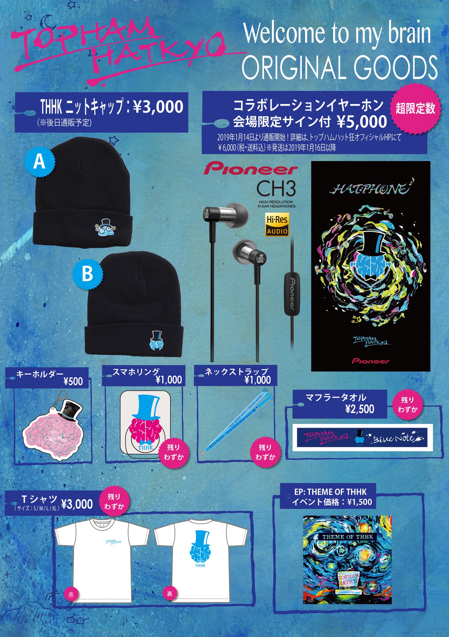 14時までの注文で即日配送 【限定・売切品】HATPHONE(トップハム
