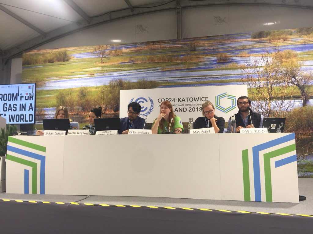 ukycc's tweet photo. And it’s kick off! Excited to introduce our side event at #COP24. No room for fossil gas in a 1.5 degree world 🔥#GasStinks https://t.co/P5ZXOkgYpW
