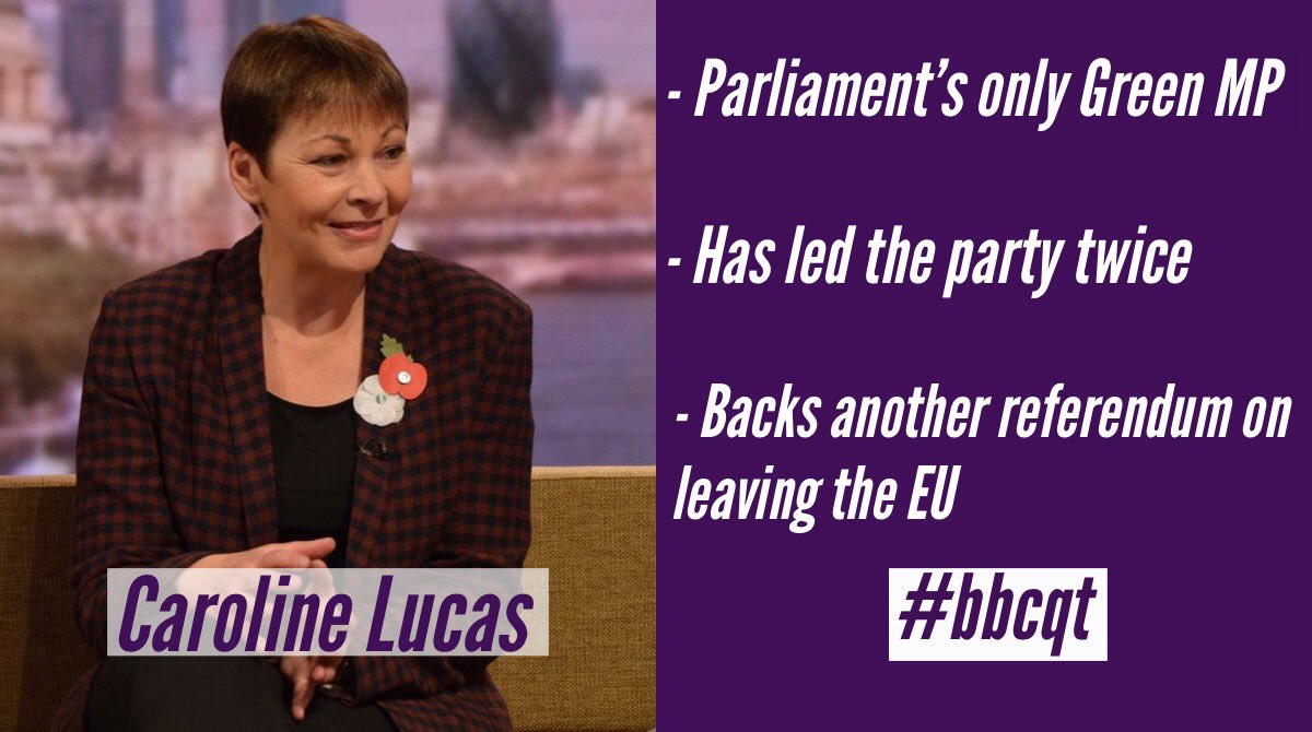 BBC Question Time tweet media