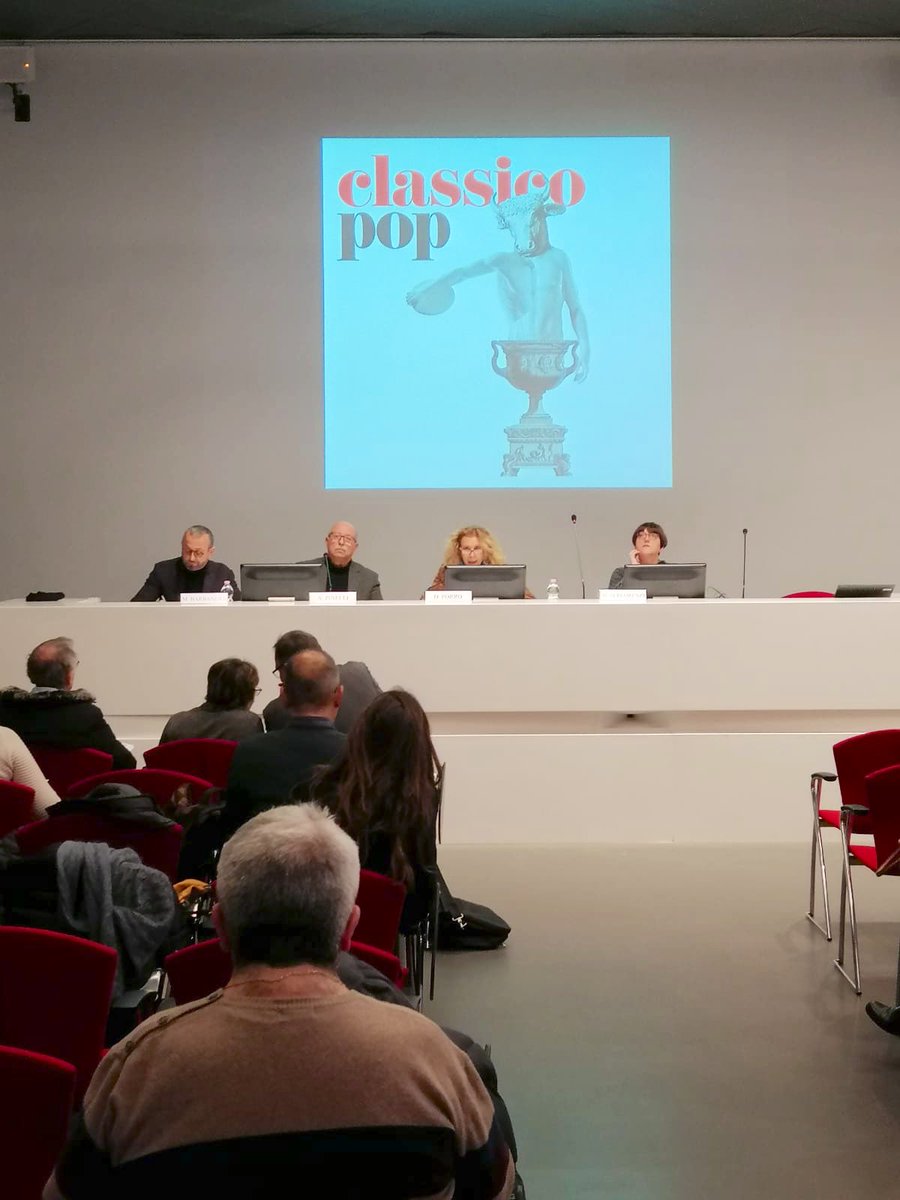 ElectaEditore's tweet photo. #ClassicoPOP / conferenza stampa
“La mostra allestita tra la #CryptaBalbi e #PalazzoMassimo ripercorre tematiche care ai cultori della materia, arricchite da un linguaggio pop per arrivare al grande pubblico e ai giovani.” (Daniela Porro, Direttore del #MNR) https://t.co/HHPswKZ0Yz
