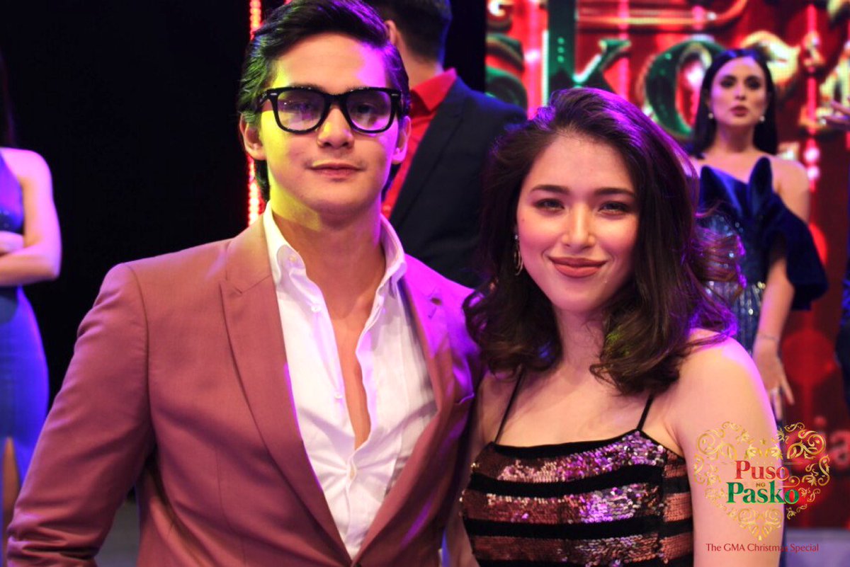 gmanetwork's tweet photo. #BTS: Love is in the air! Swoon over your favorite Kapuso love teams on Sunday, December 16 at 9pm as they grace the #PusoNgPaskoSpecial. https://t.co/OLoJAdtGdK