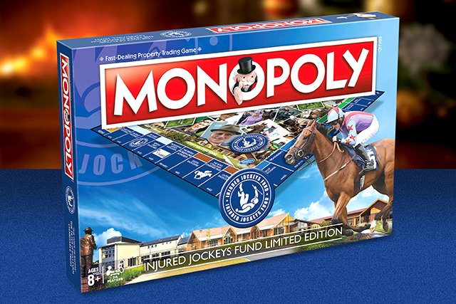 IJF_official's tweet photo. WIN a Limited Edition Monopoly signed by @clarebalding @AP_McCoy @OliverSherwood @broughscott &amp; @swaleycohen 
To enter RETWEET AND LIKE and we will draw a winner on December 17th &amp; contact you via Twitter. 
Also available to purchase via our shop: https://t.co/yqtACdoG8M https://t.co/IZgt2G4T07