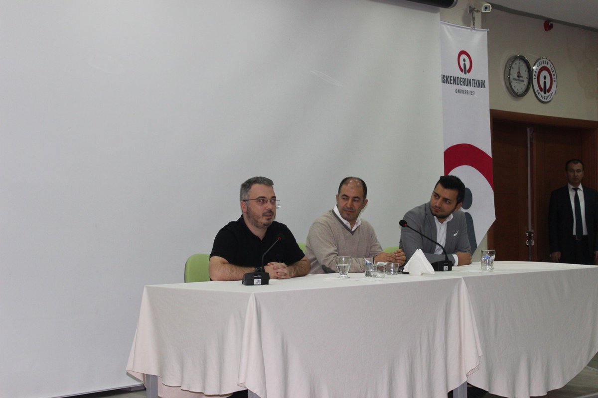 Başta İskenderun Teknik Üniversitesi  Rektörü Sn.<a href="/TurkayDereli/">Türkay Dereli</a> hocamız olmak üzere katılan tüm hocalarımıza ve öğrencilere çok teşekkür ederim. Katılımı, enerjisi ve etkileşimi yüksek bir panel oldu.<a href="/isteEduTr/">İskenderun Teknik Üniversitesi</a>