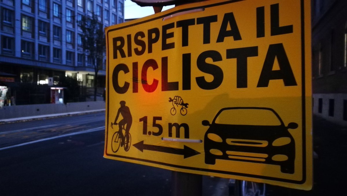 #iovogliopedalaresicuro
#stop
