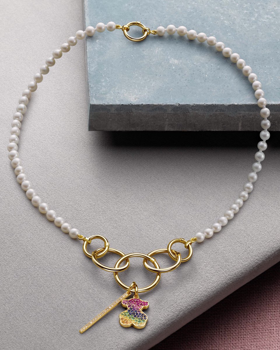 tousjewelry's tweet photo. Gold, pearls and your favourite bear: the perfect gift #TOUSgift https://t.co/Olt02XUAKS