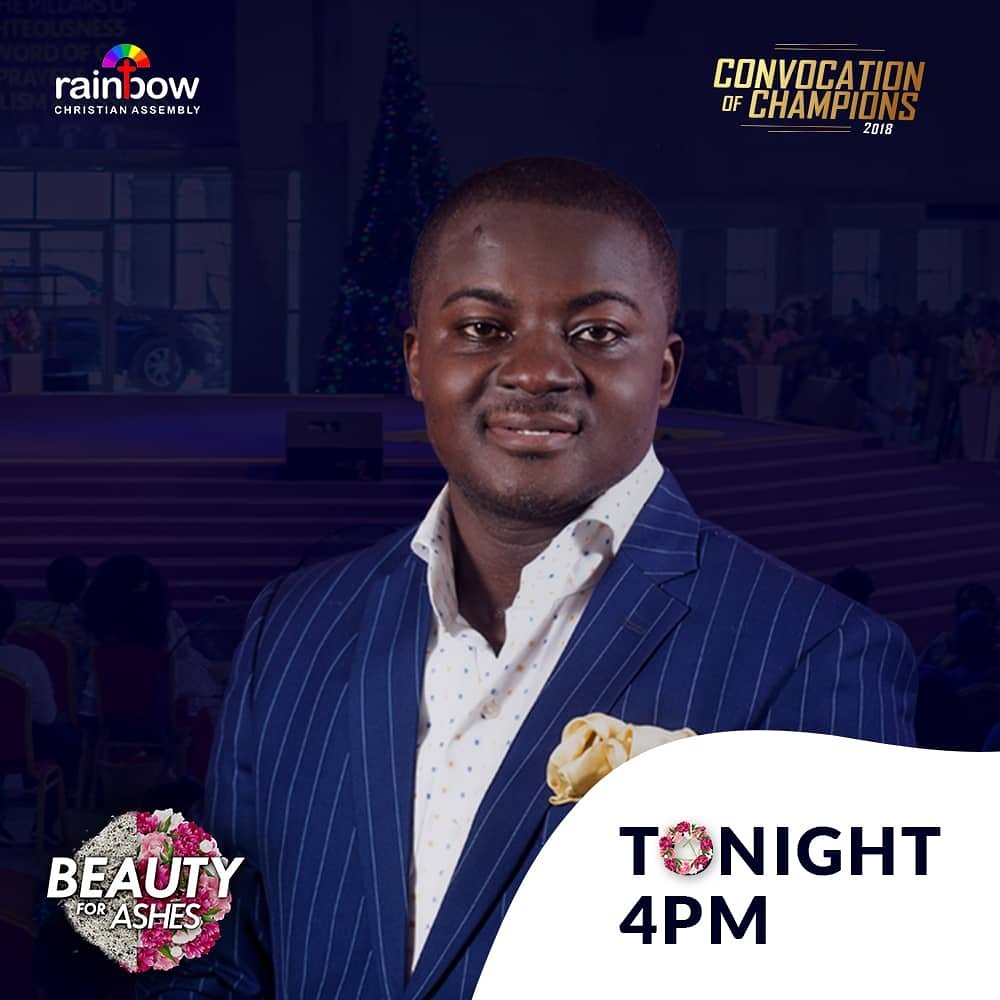 rcanigeria's tweet photo. Prophet Gilbert Ossei is in town already and we can't wait to hear him bring God's word tonight. Its going to be breathtaking and you really won't want to miss it. See you by 4pm.

#COC2018
#BeautyForAshes
#ProphetGilbertOssei https://t.co/DkhHdvNTYW