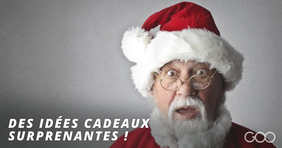 Gooconnect's tweet image. Surprenez vos amis avec notre liste de Noël spéciale "cadeaux surprenants" ! 🎁🎅🏻

➡ bit.ly/2rub4ts
#xmas #gift #technology