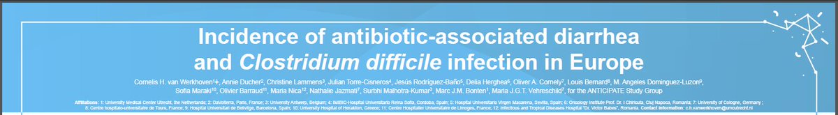 COMBACTE's tweet photo. COMBACTE-NET's ANTICIPATE study team is currently finalizing data analysis and manuscript writing. During #ECCMID2018 preliminary results were presented in a poster by coordinating investigator @hvwerkhoven https://t.co/qLNsMjtxHy @ESCMID @IMI_JU @DaVolterra https://t.co/uyGm3LOMfN