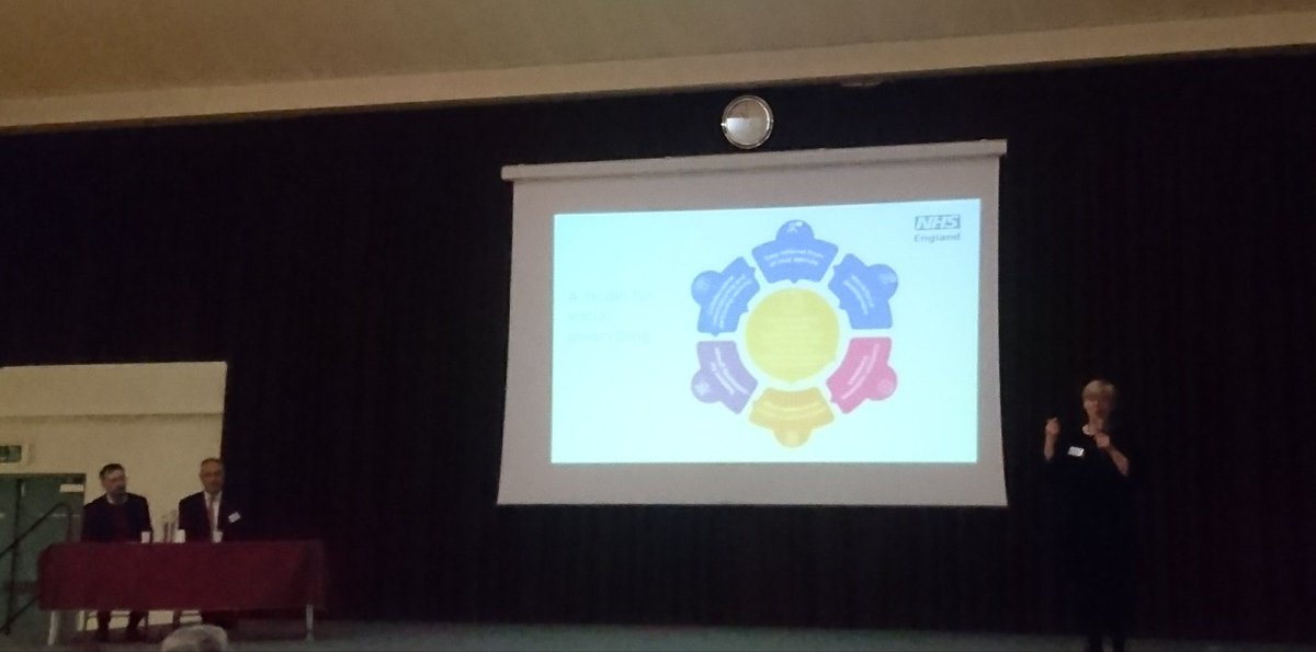 VSNWAmina's tweet photo. @bevtayloryork breaking down the key ingredients of a healthy social prescribing and her work nationally with #NHS England #NWSocP https://t.co/SWYo6Ab5I1