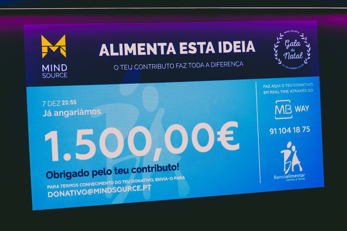 MINDSOURCEteam's tweet photo. Mind Source apoia Banco Alimentar Contra a Fome
https://t.co/IwIImmaySs

#mindsource #responsabilidadesocial #comunidade #bancoalimentar #solidariedade #mbway #greatplacetowork https://t.co/TnVA4pJTvW