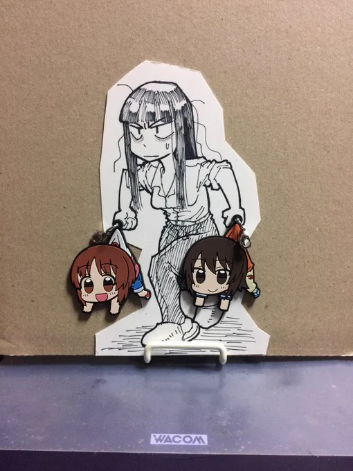 #今年の4枚見返したら去年描いたと思ってたのが今年のだったってのが結構あった西住親子のは想像以上にウケてびびったやつ 