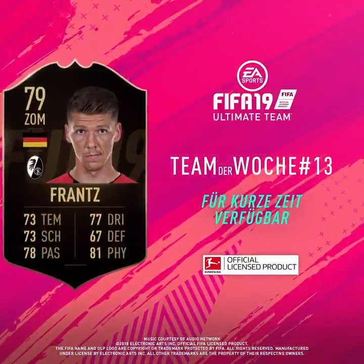 Mike Frantz ist mit seiner starken Performance gegen Leipzig im #BundesligaTOTW 💪 #TOTW #FUT #FIFA19 @BundesligaDE @scfreiburg