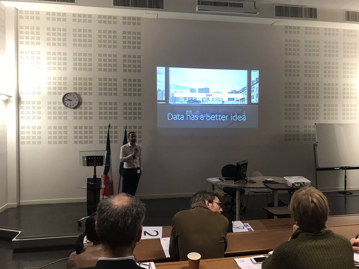 Julia_Ge1's tweet photo. Conférence « Data : vers la maturité ? » / Matinée Irep très instructive à l’université Panthéon-Assas ! @MC2_Assas @IREPasso #MC2 #data https://t.co/xwMD3jVQIS