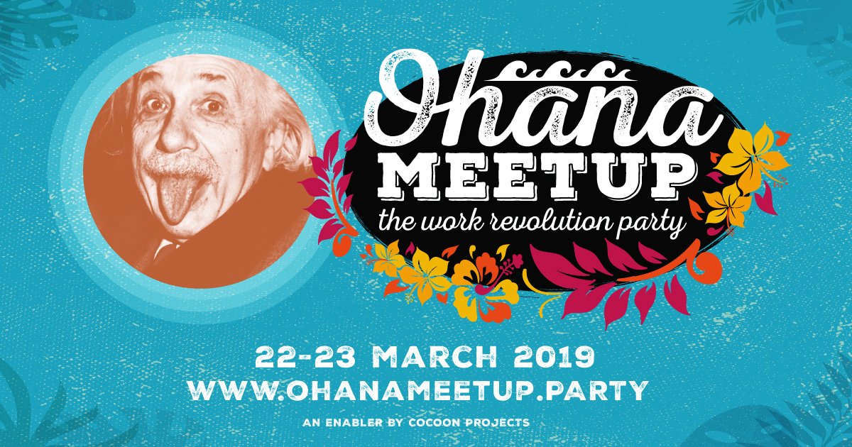 What if we realize we are a tribe that is actually changing the world?
It's time to get together. Join the work revolution party 👉 OhanaMeetup.party
#work #evolution #tribe #value #Ohana #OhanaMeetup
📣 SPREAD THE WORD 📣
SALES END SATURDAY 🎟️