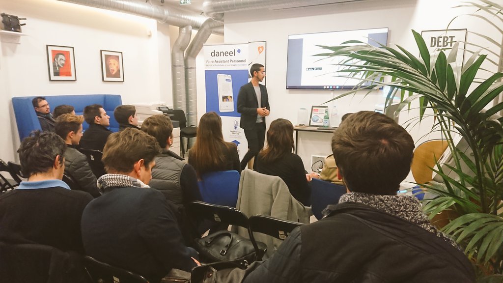 daneelproject's tweet image. Our launching event at @CoinhouseHQ in #Paris! A great team, devoted investors and partners were there! Thank you all for your support! 🙏❤️ #Blockchain #startup #mobileapps #AI #crypto