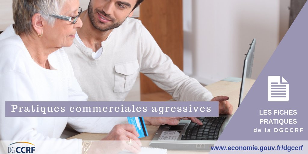 dgccrf's tweet photo. #FichePratique
Les pratiques commerciales agressives constituent une #pratiquedeloyale du fait de sollicitations répétées ou de l’usage de contraintes physiques/morales/altération du consentement du consommateur #codedelaconsommation https://t.co/Sd0cphWtZn https://t.co/kKtBToHq6E