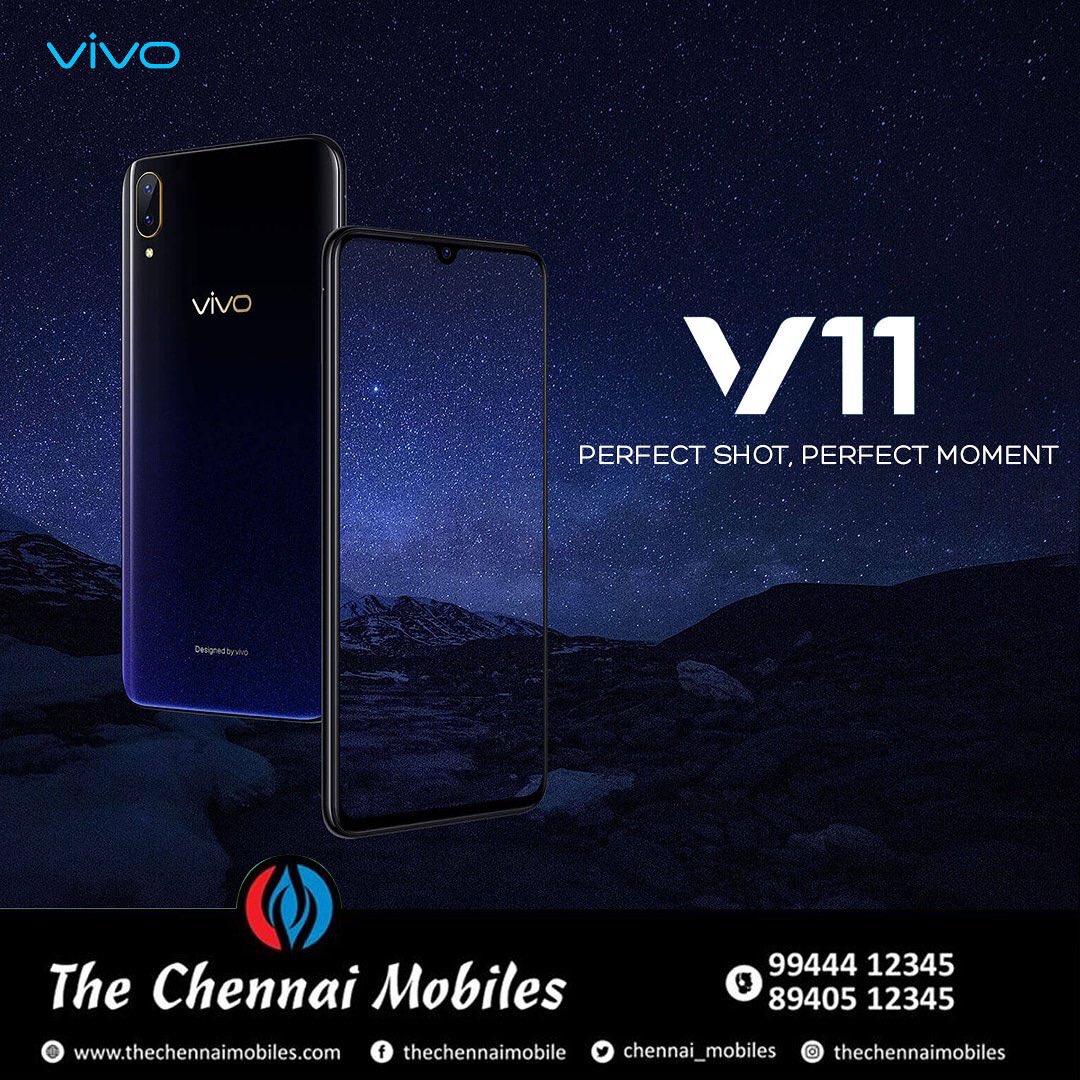 HaiSulthan's tweet photo. Vivo brings you camera & music in our smartphones. Get your latest vivo V11 mobiles at your nearest showrooms of The Chennai Mobiles
#TheChennaiMobiles #Vivo #V11 #camera #music #smartphone #vivo_mobiles #perfectShot #PerfectCamera
Shop online now @ https://t.co/aqzDlakayM https://t.co/xx461V62R4