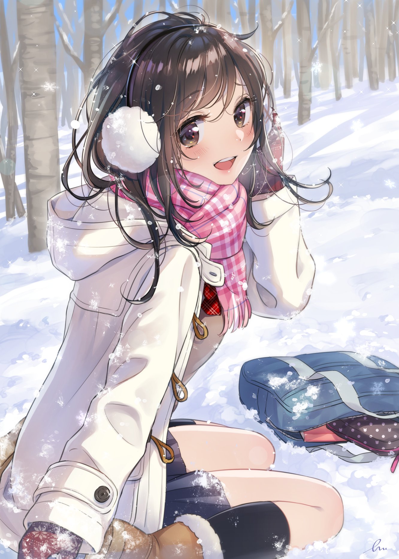 森倉円 Ar Twitter 白い服だらけでした たくさん見ていただいてありがとうございました 自分のpixivブクマtop3をあげる