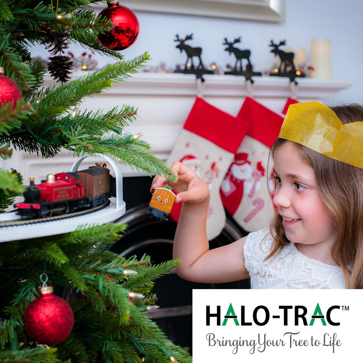 hornby christmas tree train set