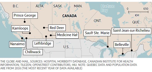 Canadians in small towns face alarmingly higher risk of #opioid overdoses ow.ly/JJKB30mYmMu via <a href="/globeandmail/">The Globe and Mail</a> #opioidcrisis #opioidepidemic