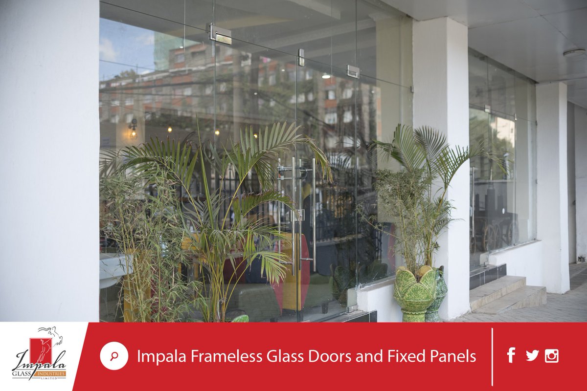 ImpalaGlass's tweet photo. A frameless glass door looks beautiful and gives you the opportunity to keep looking outside and taking in the beauty of it without any obstruction. Perfect for business advertising and can be produced in any shape you can
imagine #doors #ImpalaGlass #ImpalaTuff https://t.co/vd8tOi1ViO