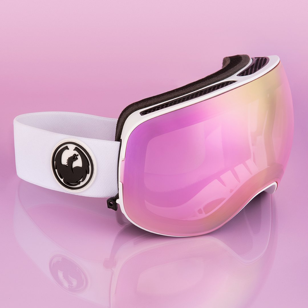 Behold our X2 snow goggle in White with Lumalens Pink Ion. Elegantly delivering a vast field of vision with distortion-free clarity, Swiftlock technology and an ultra-comfortable, secure fit.

Shop the X2: bit.ly/2CbfFHg