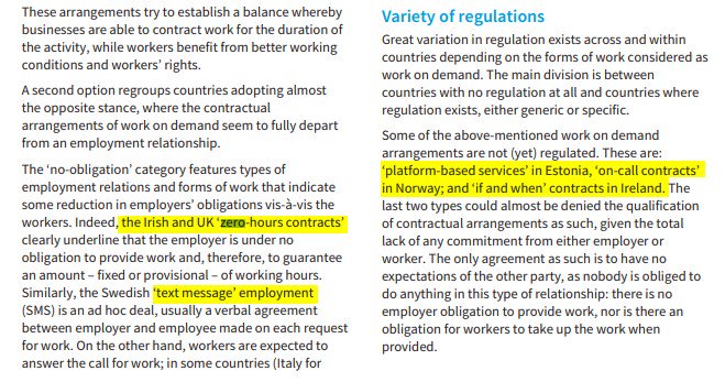 Pietro_Manzella's tweet photo. @Michele_ADAPT @eurofound @DEALunimore @bollettinoADAPT @ADAPT_bulletin Fascinating. #Work evolves and so does the terminology used to refer to emerging #workingarrangements. #language thus adapts to economic, legal and societal changes #textmessageemployment #ifandwhencontracts #language and #work https://t.co/tqZR8igywu